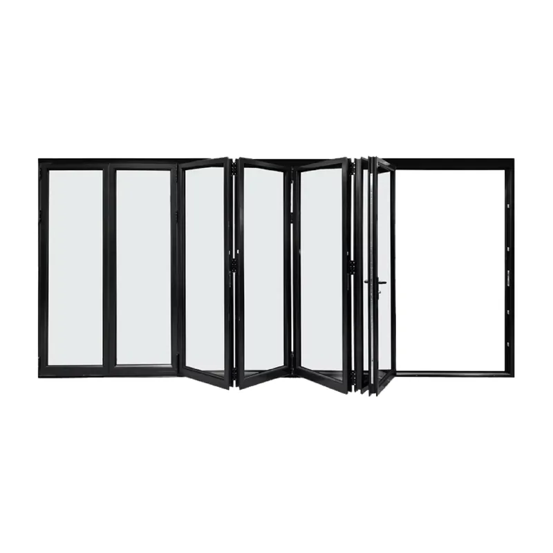 Bi-Fold Door, 90, thermally broken aluminum frame