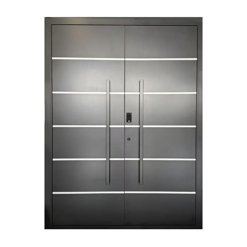 Entry Door, 105, thermally broken aluminum frame
