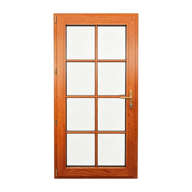 In-Swing Door, E80, aluminum-clad wood frame