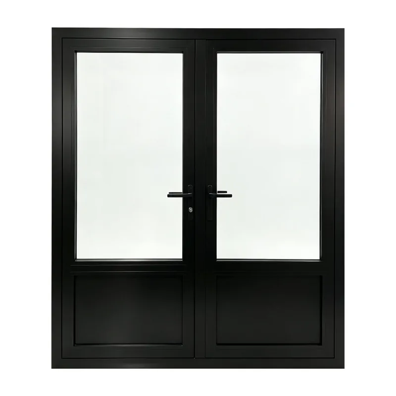 Out-Swing French Door, 70, thermally broken aluminum frame