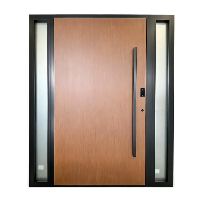 Pivot Entry Door, 125, thermally broken aluminum frame