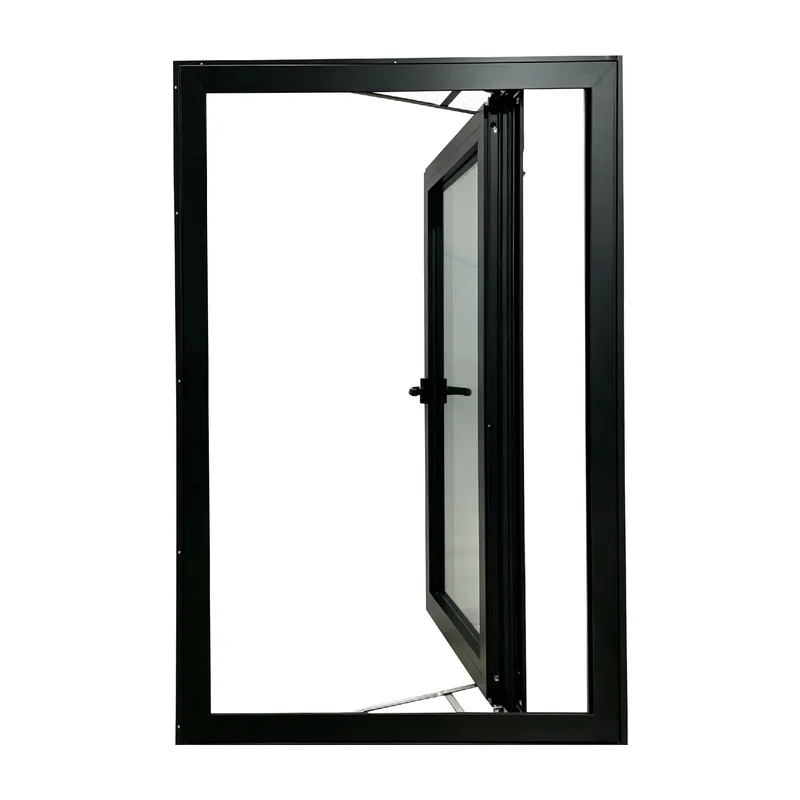 Push-Out Casement, 70, thermally broken aluminum frame