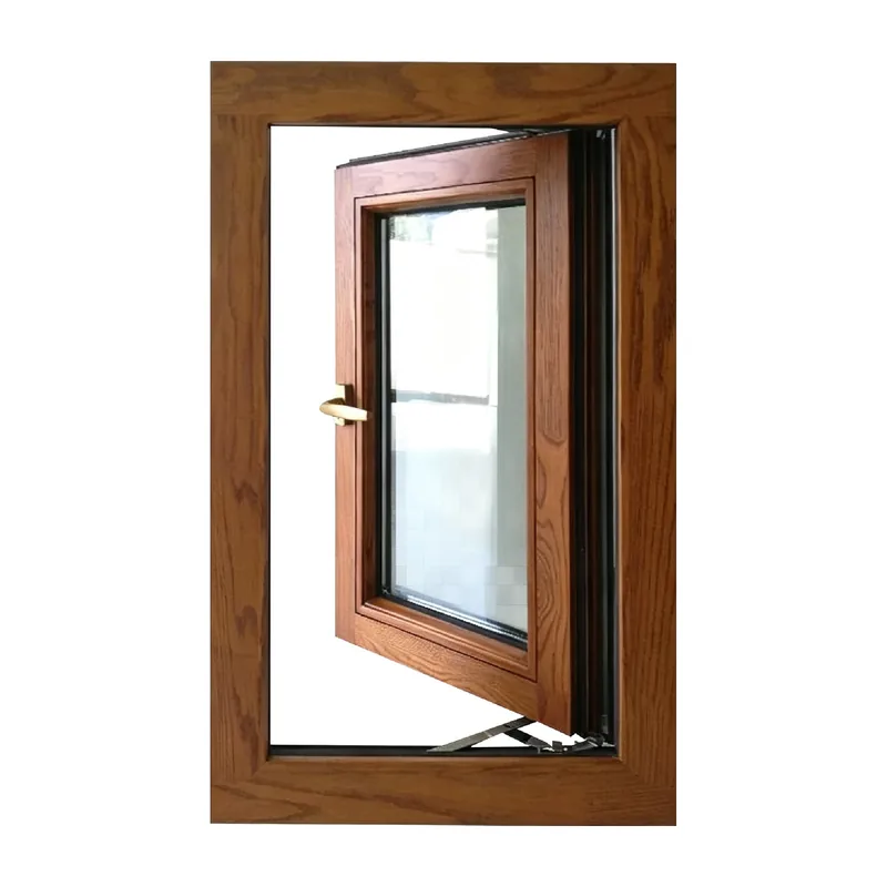 Push-Out Casement, E120, aluminum-clad wood frame