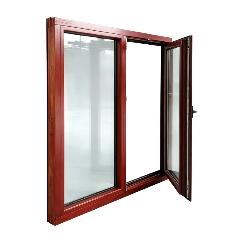 Tilt and Turn Window, E80, aluminum-clad wood