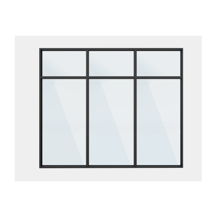 Pre-assembled aluminum window wall system